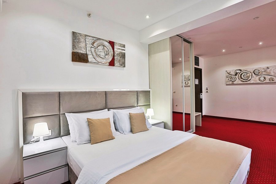 Hotel La Mer - Wohnbeispiel Junior Suite Sea View (Zimmercodierung J1M)