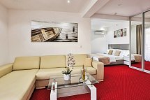 Hotel La Mer - Wohnbeispiel Junior Suite Sea View (Zimmercodierung J1M)