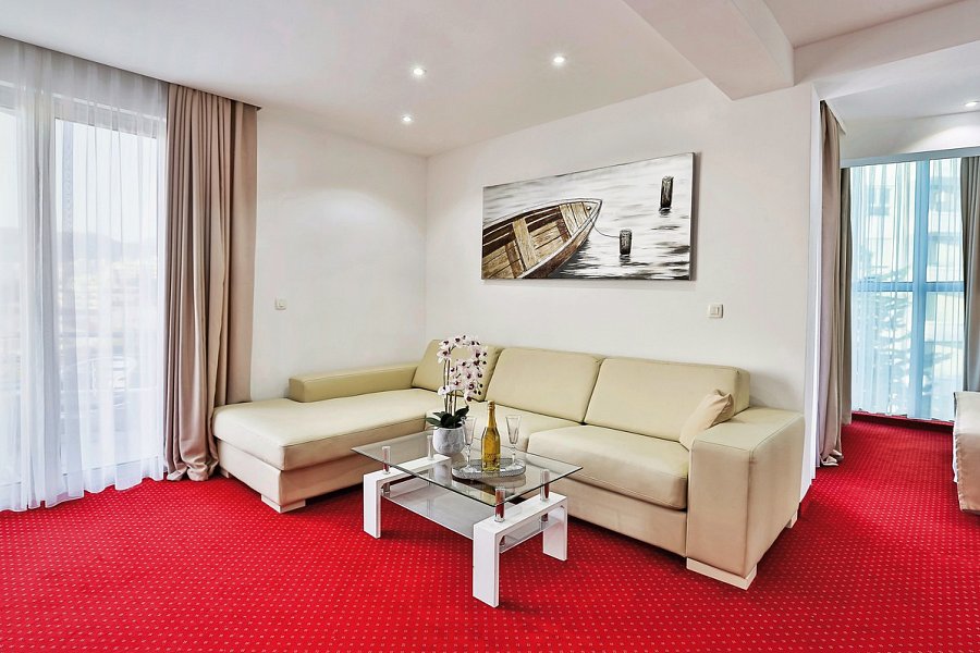 Hotel La Mer - Wohnbeispiel Junior Suite Sea View (Zimmercodierung J1M)