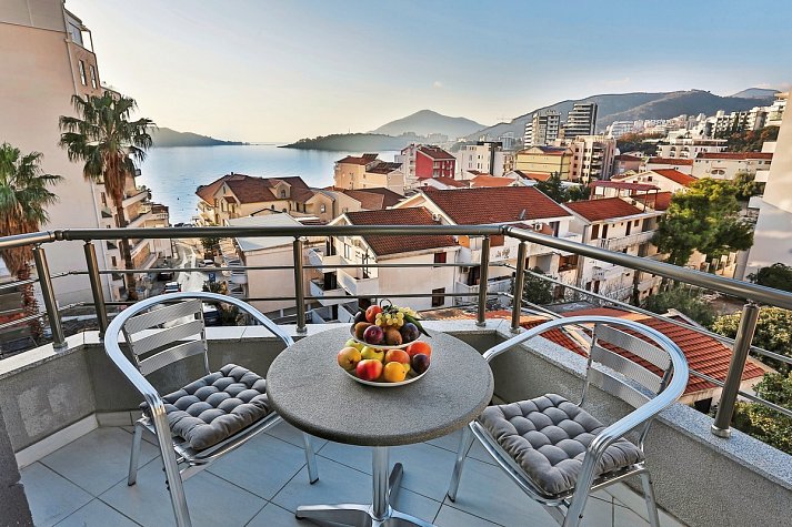 Hotel La Mer - Wohnbeispiel Junior Suite Sea View (Zimmercodierung J1M)