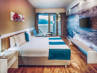 Carine Hotel Delfin - Wohnbeispiel Doppelzimmer Meerblick