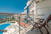 Splendid Conference & Spa Resort - Beispiel Balkon Doppelzimmer Superior Meerblick (Zimmercodierung DSM)