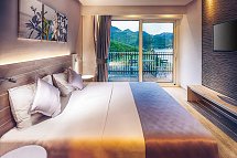 Carine Hotel Park - Wohnbeispiel Doppelzimmer Meerblick (Zimmercodierung DBM)