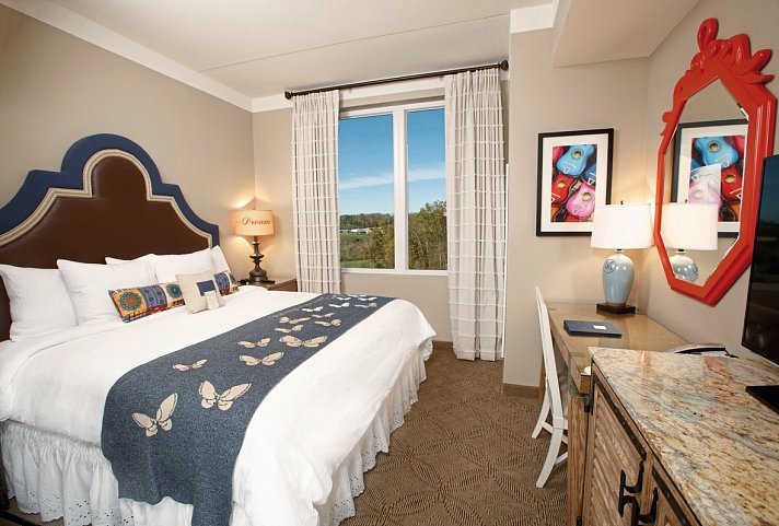 Dollywood's DreamMore Resort & Spa - Wohnbeispiel King with bunk beds (Zimmercodierung UG2)