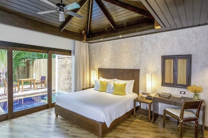 Bandara Spa Resort & Pool Villas, Samui - Wohnbeispiel Courtyard Plunge Pool Villa (Zimmercodierung VB1)