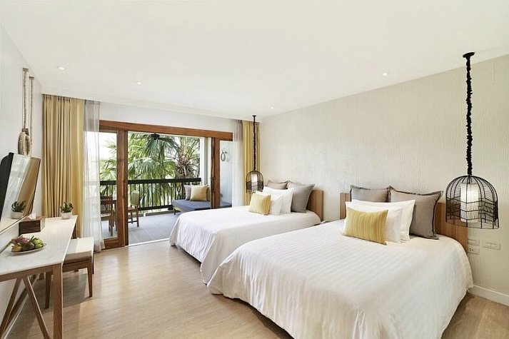 Bandara Spa Resort & Pool Villas, Samui - Wohnbeispiel Deluxe Two Queen (Zimmercodierung UD3)