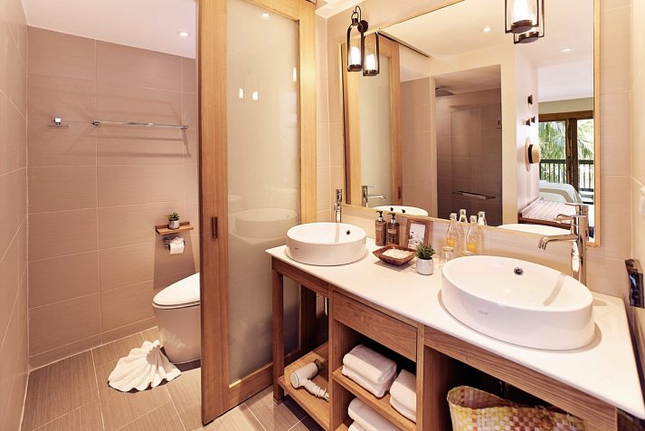 Bandara Spa Resort & Pool Villas, Samui - Badbeispiel Deluxe Two Queen (Zimmercodierung UD3)
