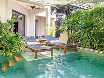Anantara Bophut Koh Samui Resort - Wohnbeispiel Garden Pool Suite (Zimmercodierung WDG)