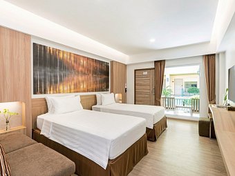Chaba Cabana Beach Resort - Wohnbeispiel Deluxe Building (Zimmercodierung UD1)