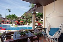 Royal Beach Boutique Resort & Spa - Balkonbeispiel Bungalow Suite (Zimmercodierung WB1)