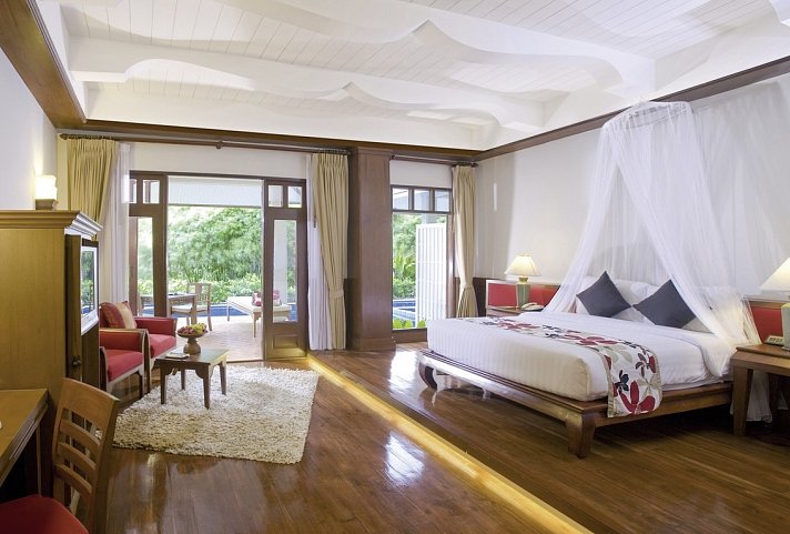 Samui Buri Beach Resort - Wohnbeispiel Deluxe Pool Access (Zimmercodierung UDQ)