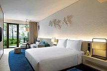 Hyatt Regency Koh Samui - Wohnbeispiel 1 King Bed Partial Ocean View Family (Zimmercodierung FBN)