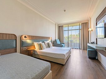 Kristal - Wohnbeispiel Familienzimmer Deluxe (Zimmercodierung FD1)