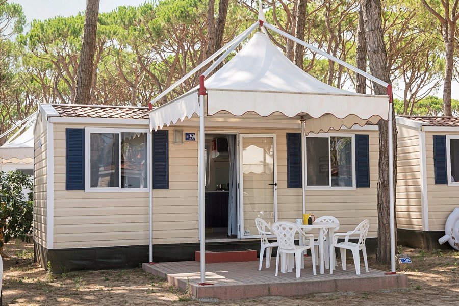 Baia Holiday Cavallino - Wohnbeispiel Mobilheim Baia San Marco (Zimmercodierung CB1)