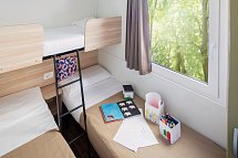 Camping Sabbiadoro - Wohnbeispiel Mobilheim 5 Mod F Plus MH5 1-6 P. (Zimmercodierung CB5)