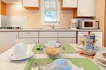 Vela Blu Camping Village - Wohnbeispiel Mobilheim Torcello Plus Gold Holiday (Zimmercodierungen CB2 & CB1)