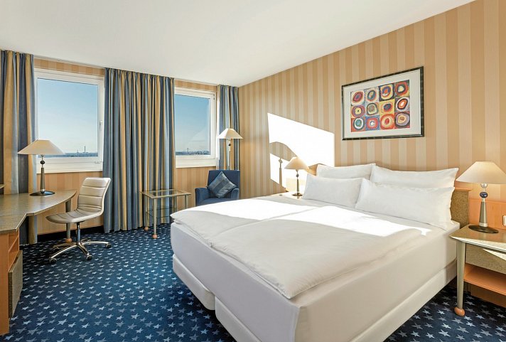 NH Danube City - Wohnbeispiel Doppelzimmer Standard (Zimmercodierung DG1)