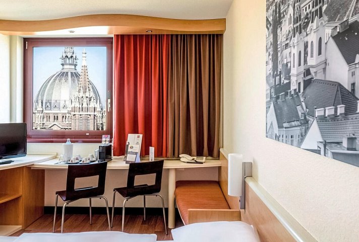 ibis Wien Mariahilf - Wohnbeispiel Doppelzimmer (Zimmercodierung DB1)