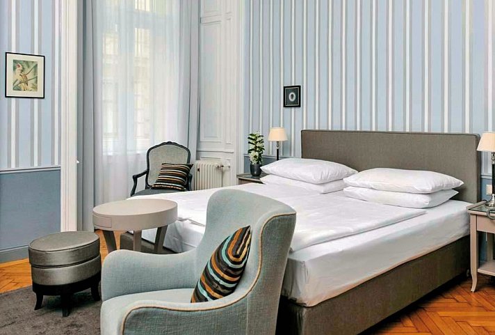 Hotel Kärntnerhof - Wohnbeispiel Doppelzimmer Medium (Zimmercodierung DG1)