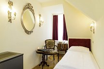 Hotel Regina - Wohnbeispiel Einzelzimmer Standard (Zimmercodierung EG1)