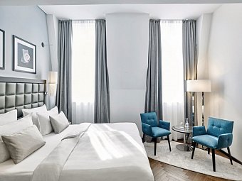 Steigenberger Icon Herrenhof - Wohnbeispiel Doppelzimmer Superior (Zimmercodierungen DS1 & DC1)