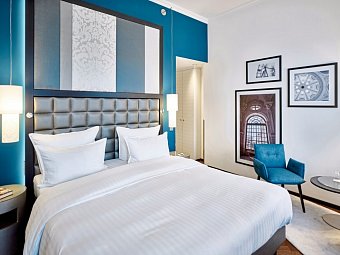 Steigenberger Icon Herrenhof - Wohnbeispiel Doppelzimmer Superior (Zimmercodierungen DS1 & DC1)