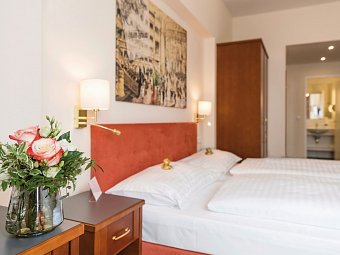 Hotel Johann Strauss - Wohnbeispiel Doppelzimmer (Zimmercodierung DB1)