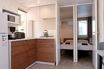 Camping Bella Italia (by Happy Camp) - Wohnbeipsiel Mobilheim Happy Premium Suite (Zimmercodierung CM2)