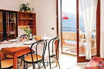 Residence La Rotonda - Wohnbeispiel Appartement 1 Schlafzimmer Seeblick (Zimmercodierung A1I)
