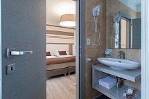 San Carlo Hotel Garni - Wohnbeispiel Doppelzimmer Komfort (Zimmercodierung DF1)