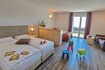 Hotel Le Balze Aktiv & Wellness - Wohnbeispiel Vierbettzimmer (Zimmercodierung RB1)