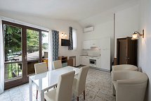 Residence Oasi - Wohnbeispiel Appartement 1 Schlafzimmer (Zimmercodierungen AB1 & AB2)
