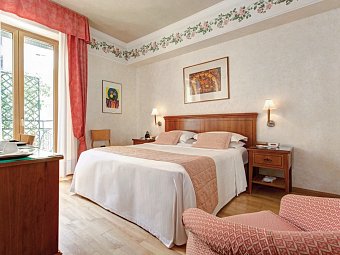 Hotel Firenze - Wohnbeispiel Doppelzimmer Classic (Zimmercodierung DB1)