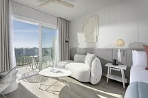 Amàre Beach Hotel Sancti Petri - Wohnbeispiel Doppelzimmer seitl. Meerblick (Zimmercodierung DBN)