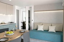 Aminess Style Camping Avalona Glamping Villas & Holiday Homes - Wohnbeispiel Family Premium Holiday Home (Zimmercodierung HB2)