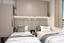 Aminess Style Camping Avalona Glamping Villas & Holiday Homes - Wohnbeispiel Family Premium Holiday Home (Zimmercodierung HB2)