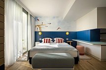 Falkensteiner Family Hotel Diadora - Wohnbeispiel Familienzimmer Deluxe (Zimmercodierungen FD1 & FDC)