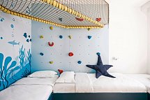Falkensteiner Family Hotel Diadora - Wohnbeispiel Familiensuite Falky Meerseite (Zimmercodierung WI1)