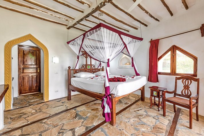AHG Waridi Beach Resort & Spa - Wohnbeispiel Bungalow (Zimmercodierungen BX1 & BBM)