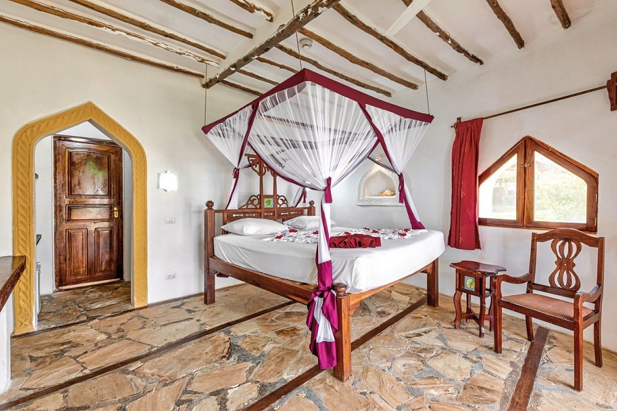 AHG Waridi Beach Resort & Spa - Wohnbeispiel Bungalow (Zimmercodierungen BX1 & BBM)
