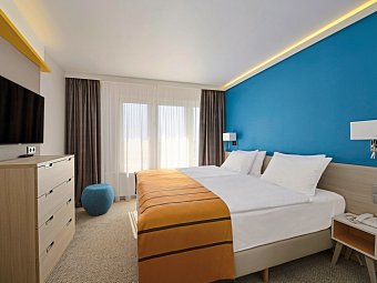 Danubius Hotel Bük - Wohnbeispiel Doppelzimmer Executive mit Balkon (Zimmercodierung DT1)