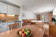 Hotel Adler - Wohnbeispiel Appartement A+B (Zimmercodierung AB1)