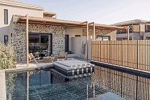Hotel Unda - Wohnbeispiel Junior Suite Privatpool (Zimmercodierung J1R)
