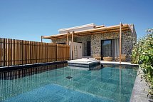 Hotel Unda - Wohnbeispiel Junior Suite Privatpool (Zimmercodierung J1R)