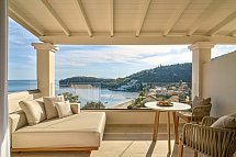 San Antonio Corfu Resort - Wohnbeispiel Junior Suite Fabulous Buchtblick (Zimmercodierung J1M)