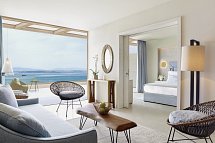 Ikos Dassia - Wohnbeispiel Suite 1 Schlafzimmer Meerblick (Zimmercodierung WBM)