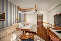 President Hotel Valamar Collection - Wohnbeispiel Zimmer für 2 plus 1 Meerblick (Zimmercodierungen DBM & D1M)