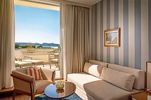 President Hotel Valamar Collection - Wohnbeispiel Zimmer für 2 plus 1 Meerblick (Zimmercodierungen DBM & D1M)