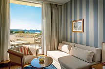 President Hotel Valamar Collection - Wohnbeispiel Zimmer für 2 plus 1 Meerblick (Zimmercodierungen DBM & D1M)