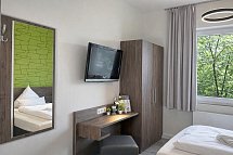 Berghotel Oberhof - Wohnbeispiel Einzelzimmer (Zimmercodierung EB1)